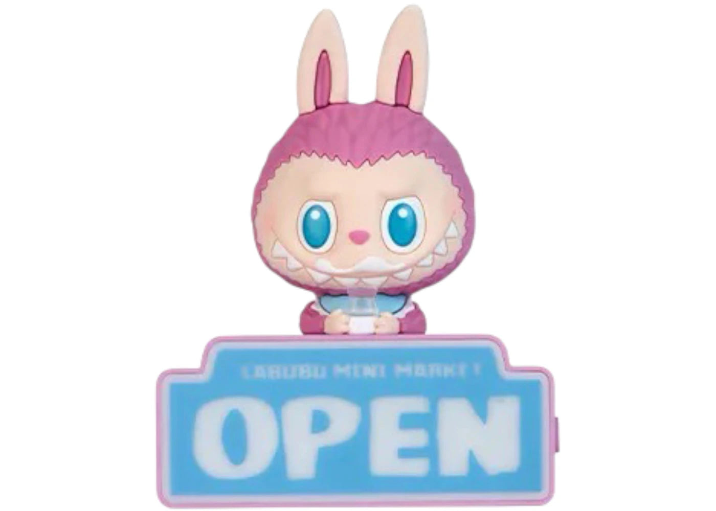 Pop Mart Labubu The Monsters Wacky Mart Series Milk Fridge Magnet