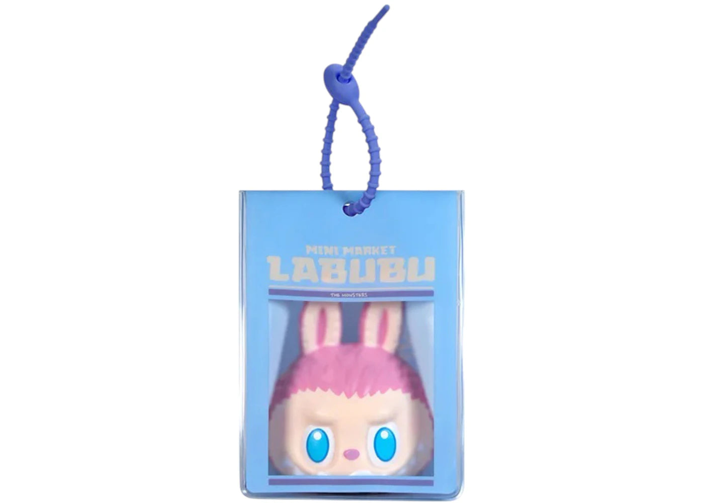 Pop Mart Labubu The Monsters Wacky Mart Series Milk Pinch Pendant