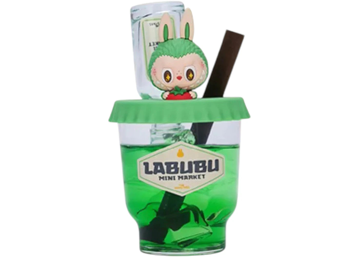 Pop Mart Labubu The Monsters Wacky Mart Series Sparkling Apple Drink Fragrance