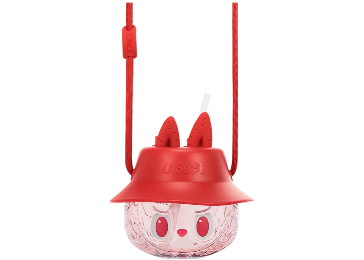 Pop Mart Labubu The Monsters Wacky Mart Series Tomato Red Tumbler