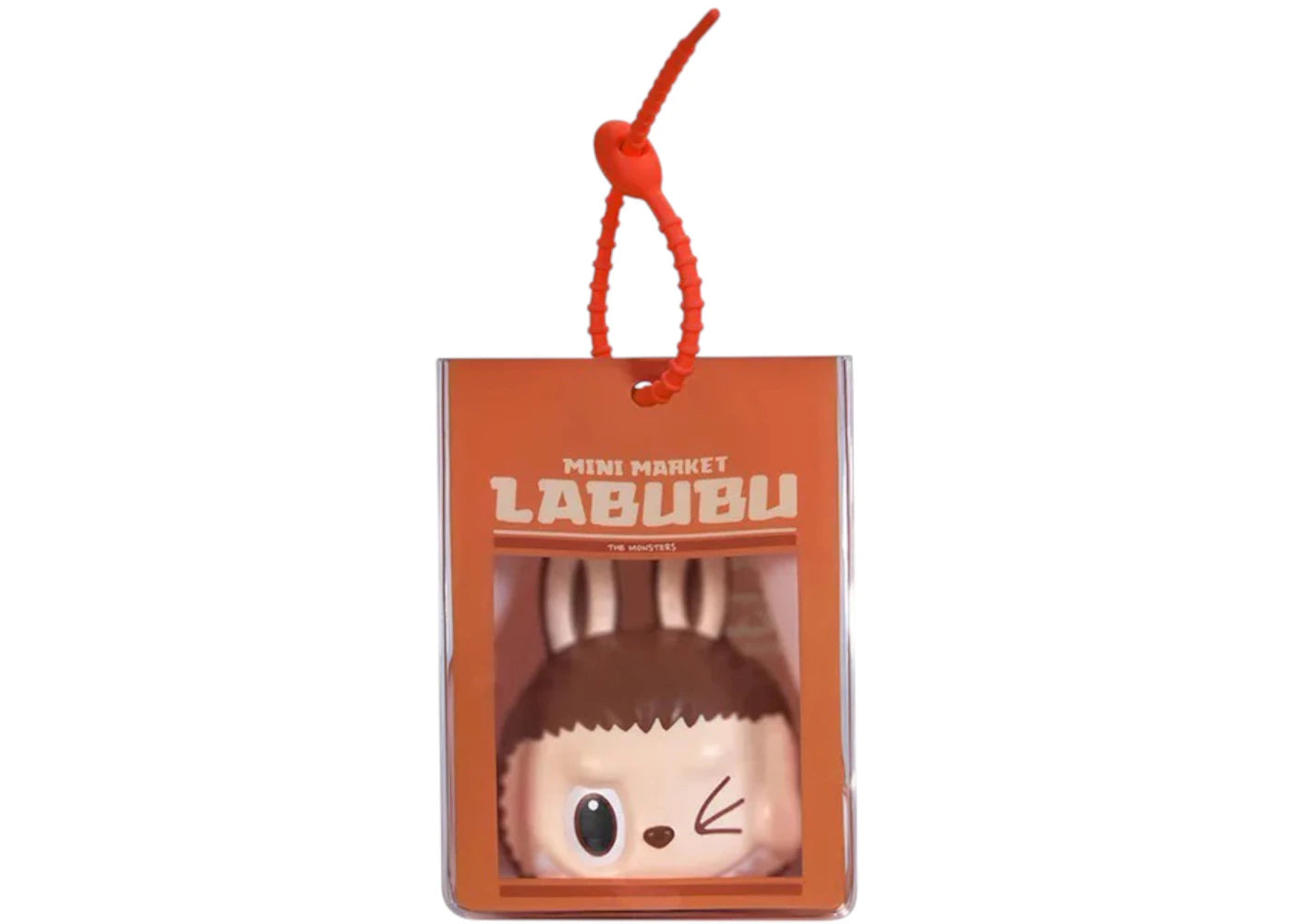 Pop Mart Labubu The Monsters Wacky Mart Series Yakitori Pinch Pendant
