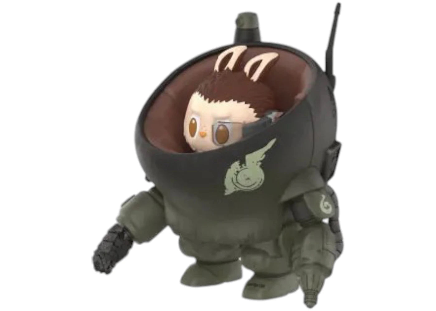 Pop Mart Labubu The Monsters x Kow Yokoyama MA.K.Series Single Darksteel Figure