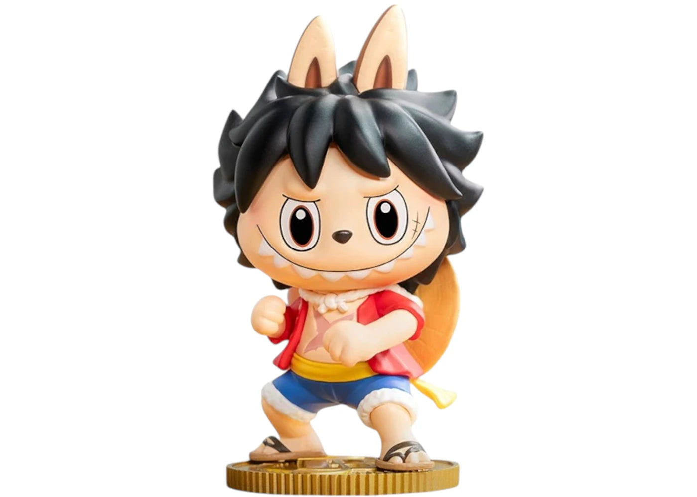 Pop Mart Labubu The Monsters x One Piece Series Monkey.D.Luffy Figure