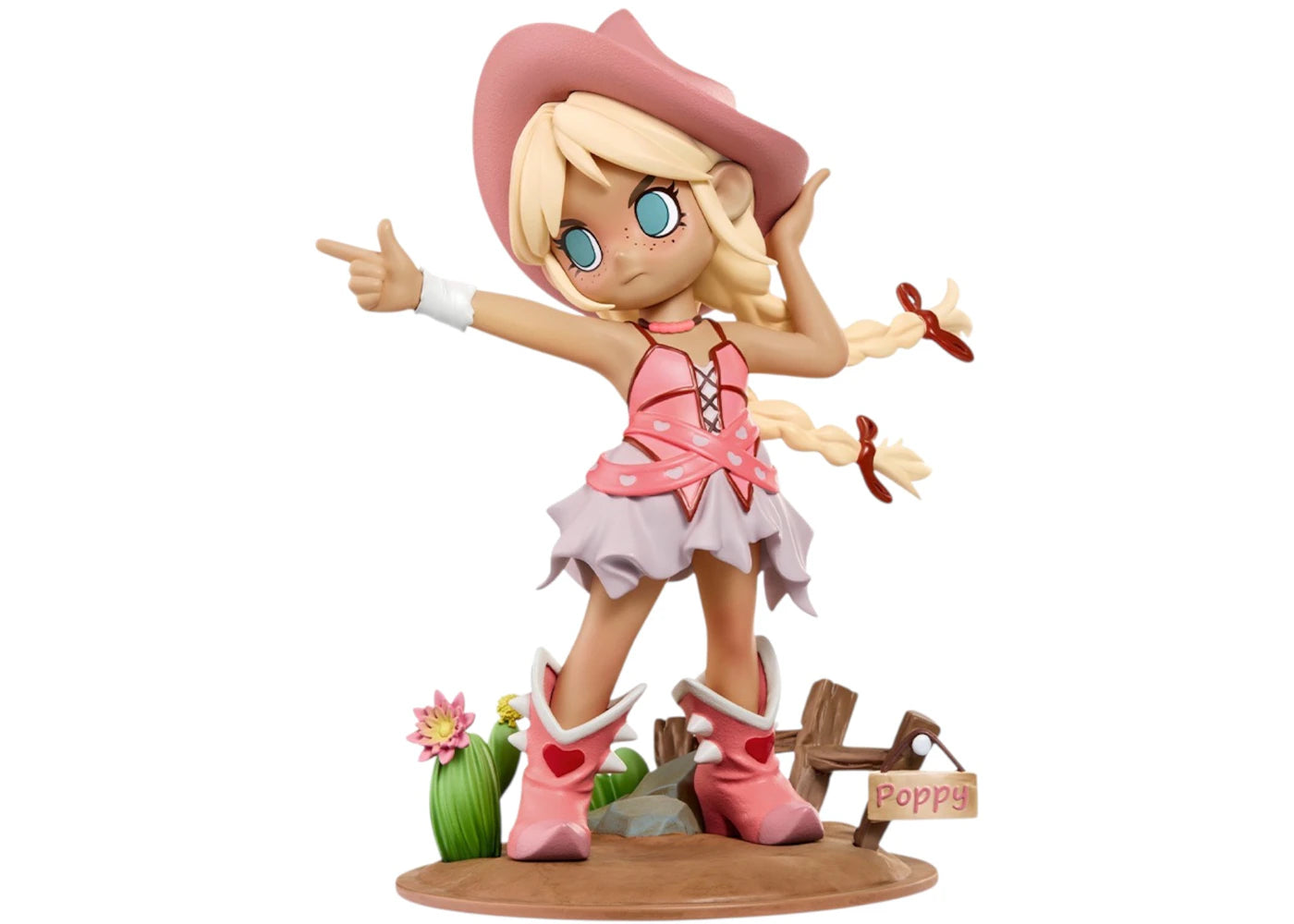 Pop Mart Lil Peach Riot Western Riot Poppy Figurine