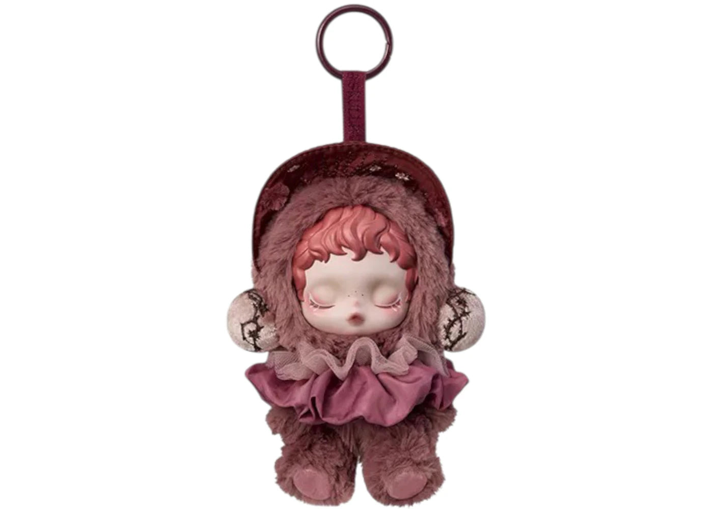 Pop Mart L'impressionnisme θSKULLPANDA Series Blossom Plush Doll