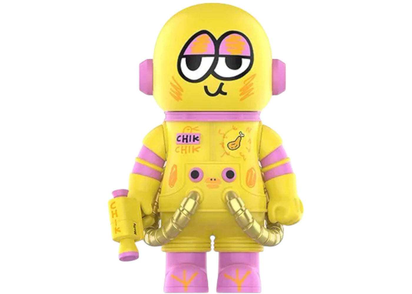 Pop Mart Mega Space Molly 400% Jon Burgerman Space Cadets Series Chik Figure