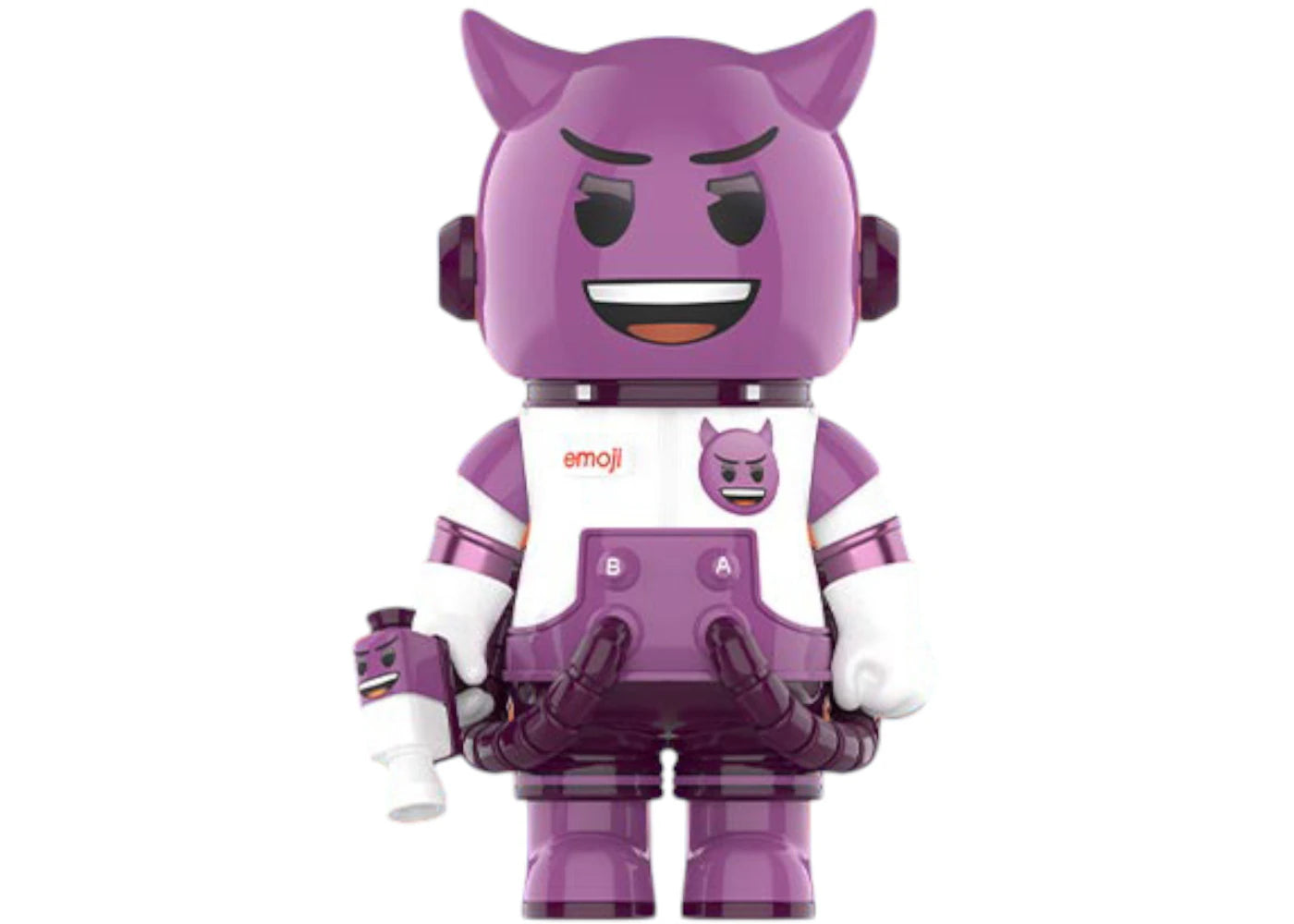 Pop Mart Mega Space Molly x emoji Series Lil Devil 100%