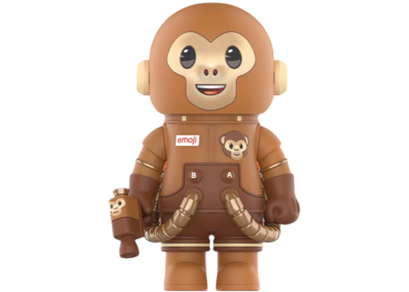 Pop Mart Mega Space Molly x emoji Series Monkey Business 100%