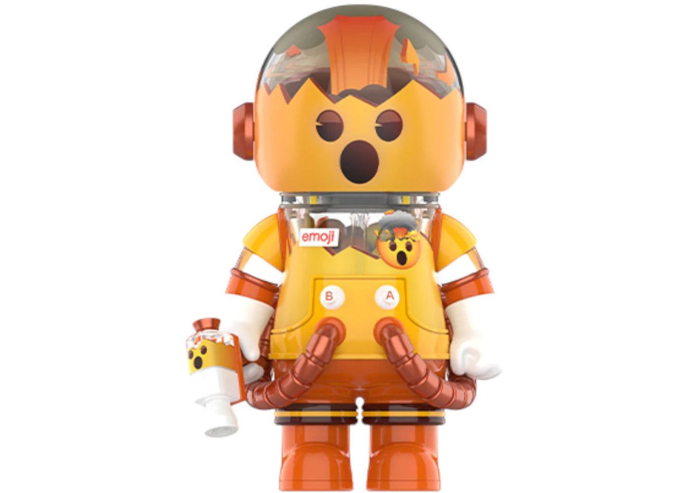 Pop Mart Mega Space Molly x emoji Series Open Minded (Secret Edition) 100%