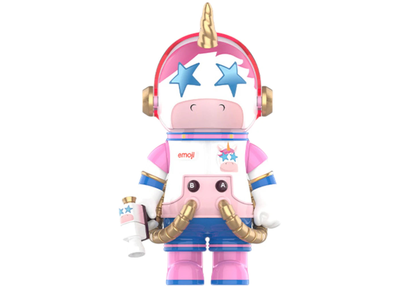 Pop Mart Mega Space Molly x emoji Series Unicorn (Secret Edition) 100%