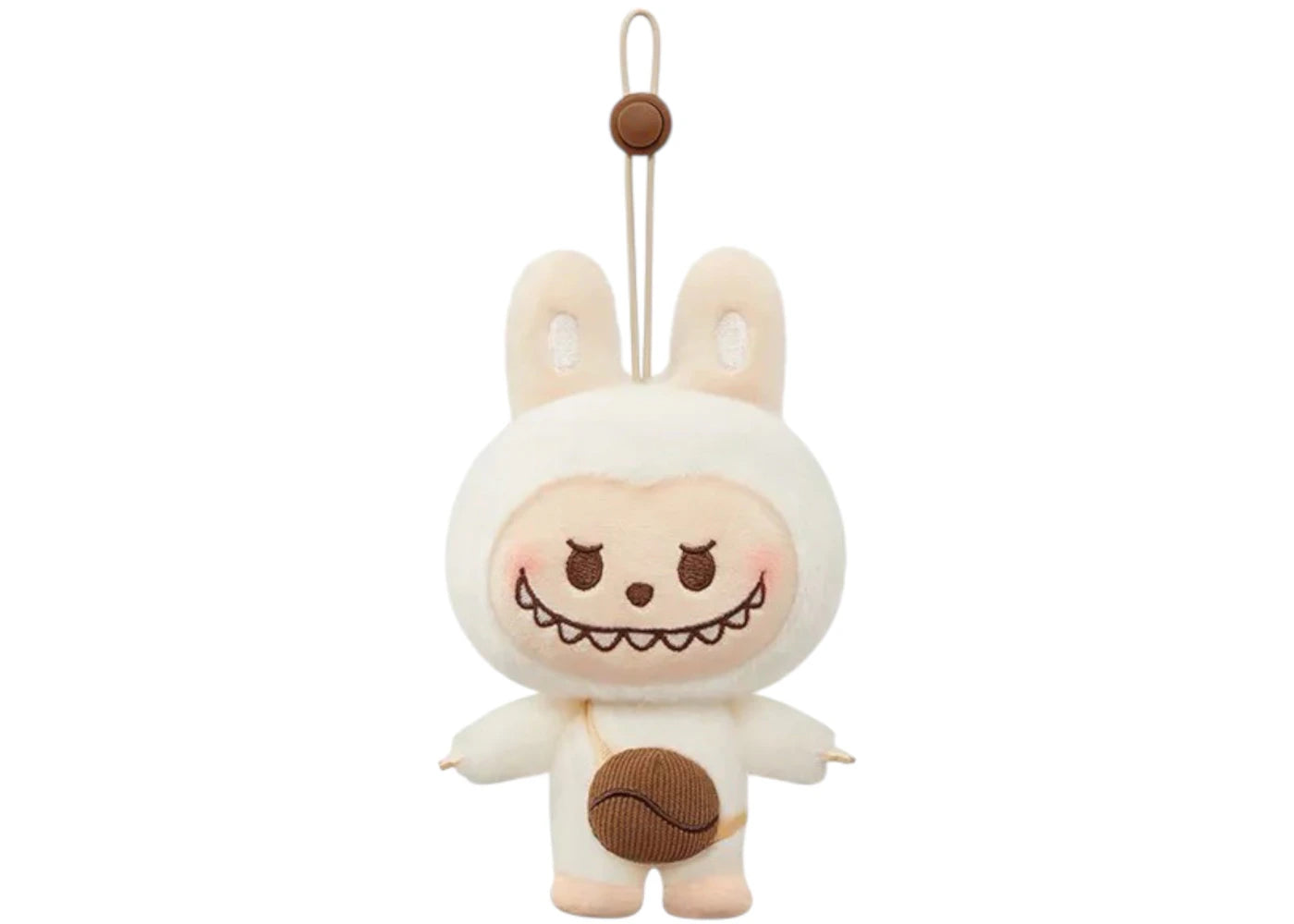 Pop Mart POP BEAN Coffee Factory Series LABUBU Coffee Bean Grinder Plush Pendant
