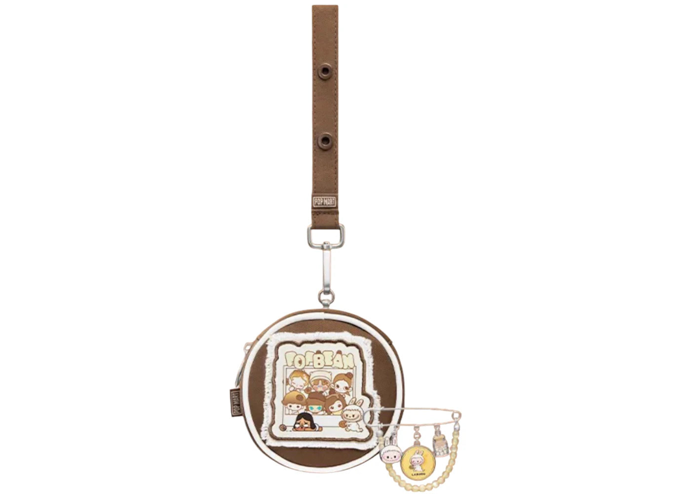 Pop Mart POP BEAN Coffee Factory Series LABUBU Perforated Handbag