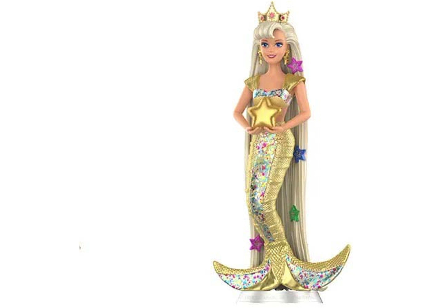 Pop Mart Pop Mart Barbie Style Icon Series 1996 Jewel Hair Mermaid Barbie Figure