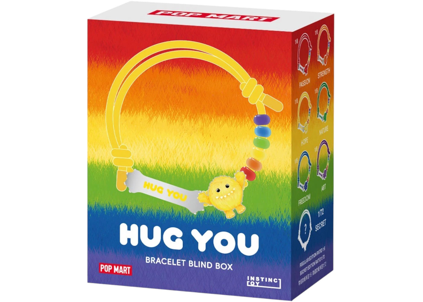 Pop Mart Pop Mart Instinctoy Hug You Series Bracelet Single Blind Box