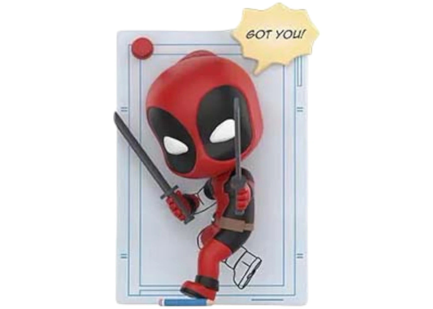 Pop Mart Pop Mart Marvel Deadpool Series Wallbreaking Deadpool Figure