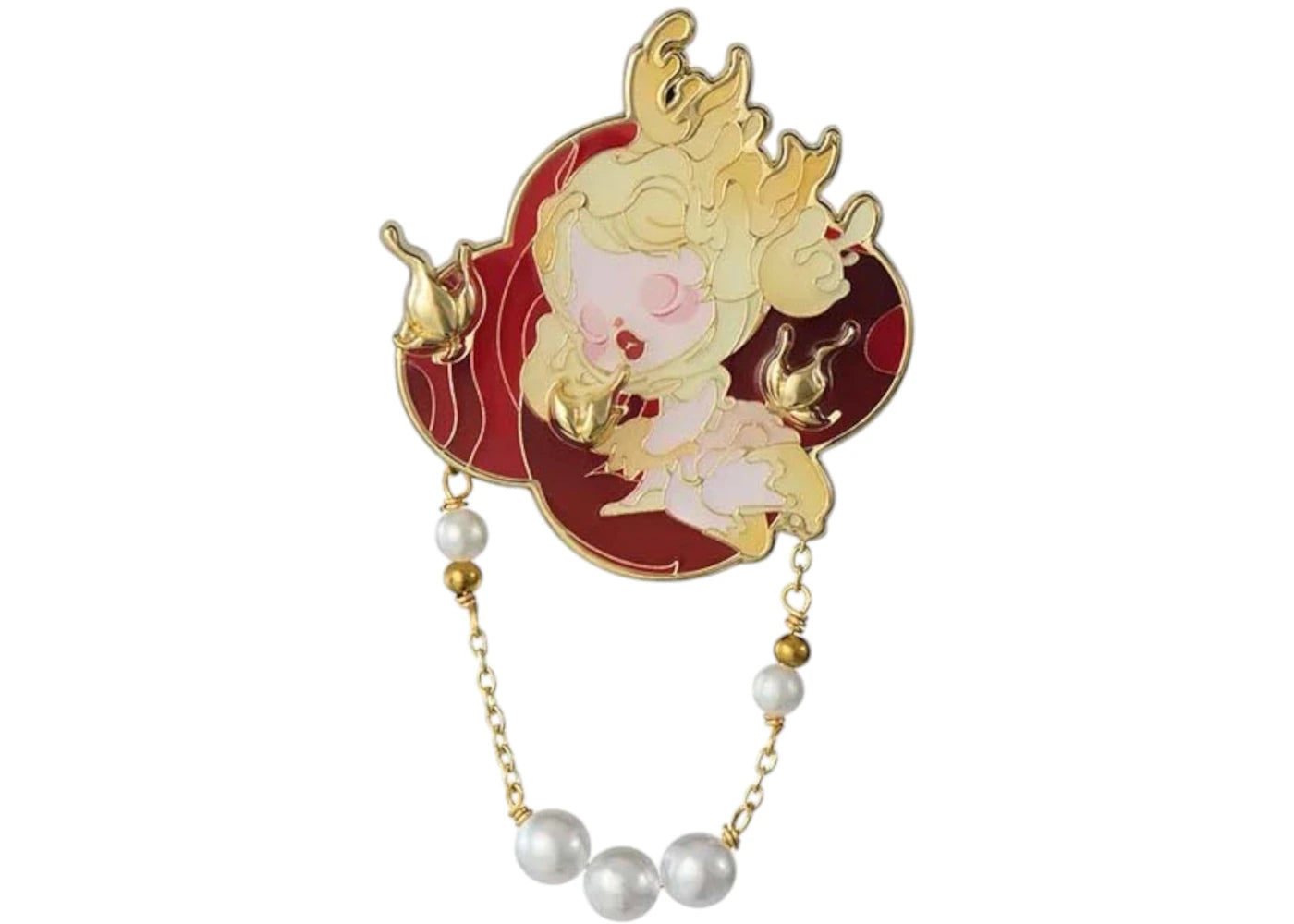 Pop Mart Pop Mart Skullpanda The Mirage Series The Carousel Lantern Pin