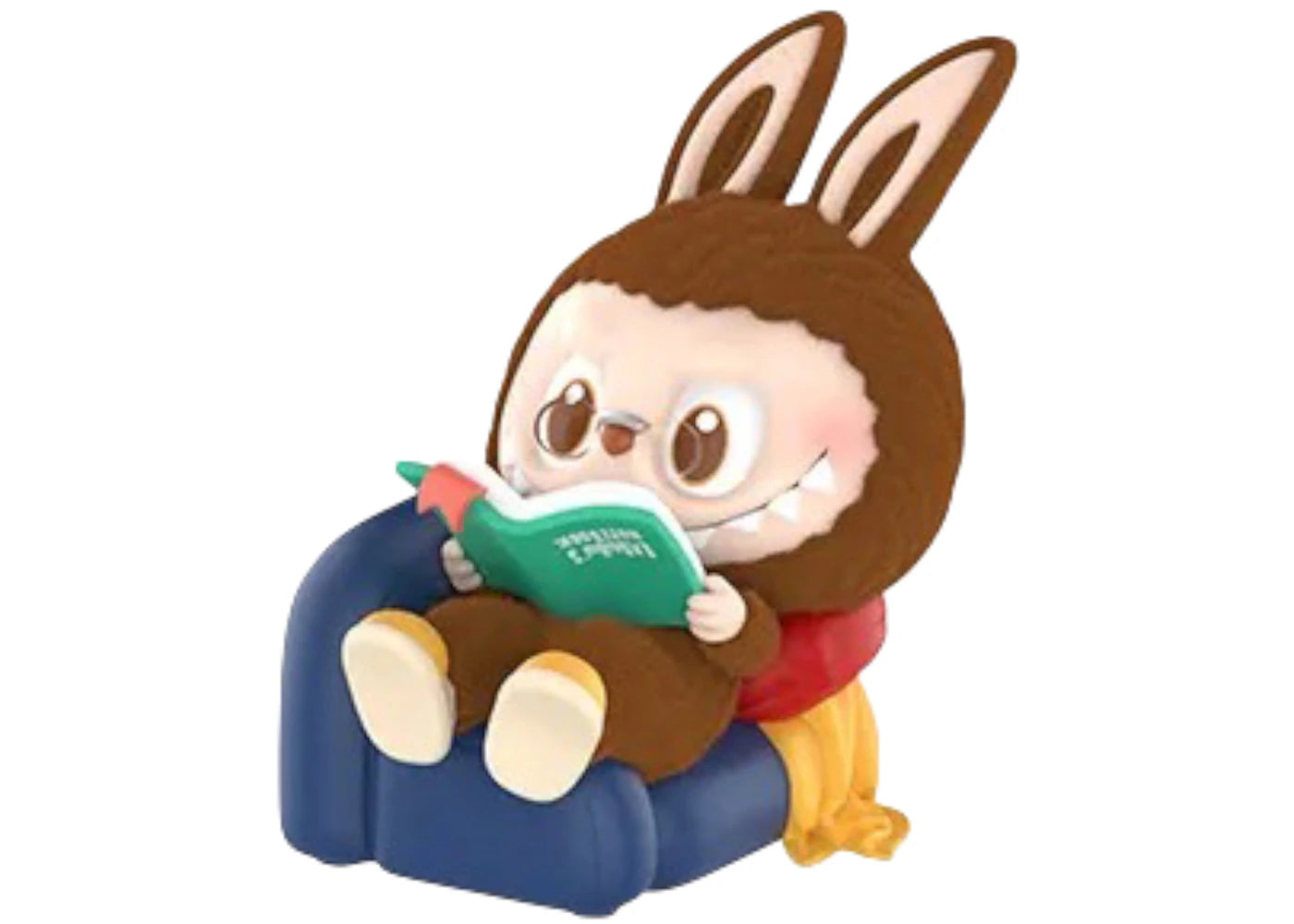 Pop Mart THE MONSTERS Labubu 1:00 A.M. Series Reading Time Figure