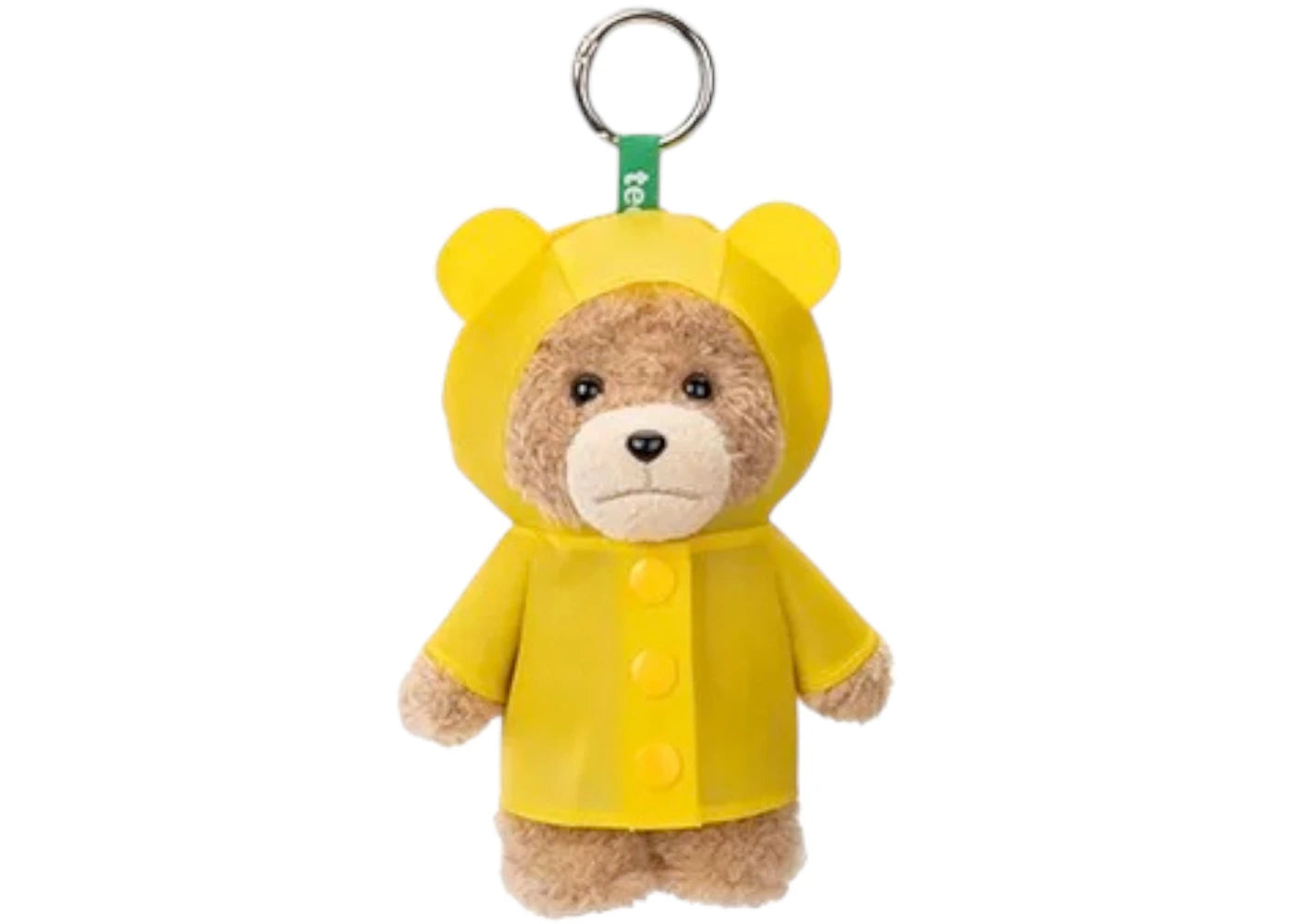 Pop Mart Ted2 Teddy Bear Action Series Raincoat Bear Plush Pendant
