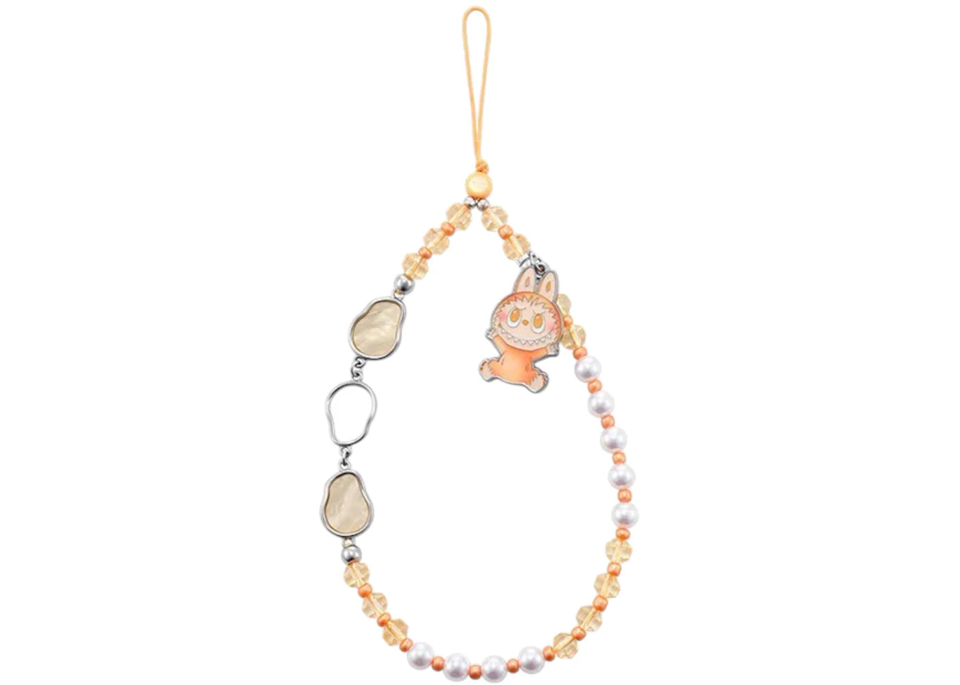 Pop Mart Labubu The Monsters Big into Energy Series Happiness Phone Charm