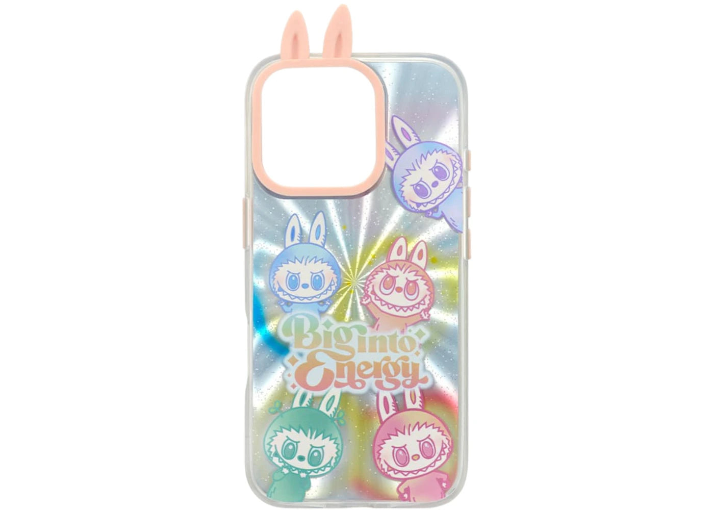 Pop Mart Labubu The Monsters Big into Energy Series Phone Case iPhone 16 Pro Max