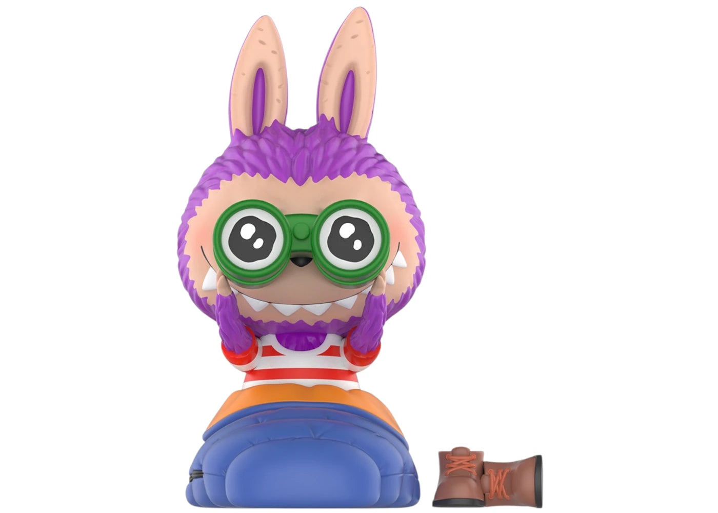 Pop Mart The Monsters Labubu Camping Series Labubu Sleeping Bag Figure