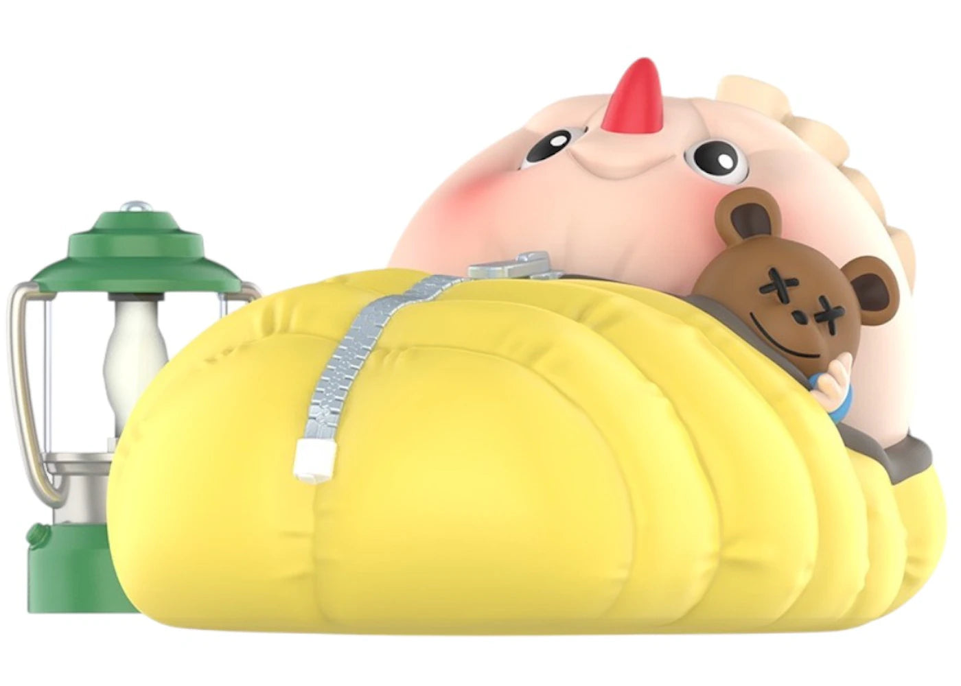Pop Mart The Monsters Labubu Camping Series Spooky Sleeping Bag Figure