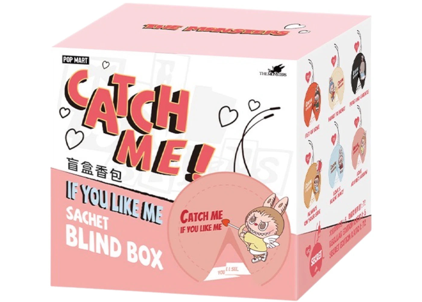 Pop Mart The Monsters Labubu Catch Me If You Like Me Series Sachet Single Blind Box