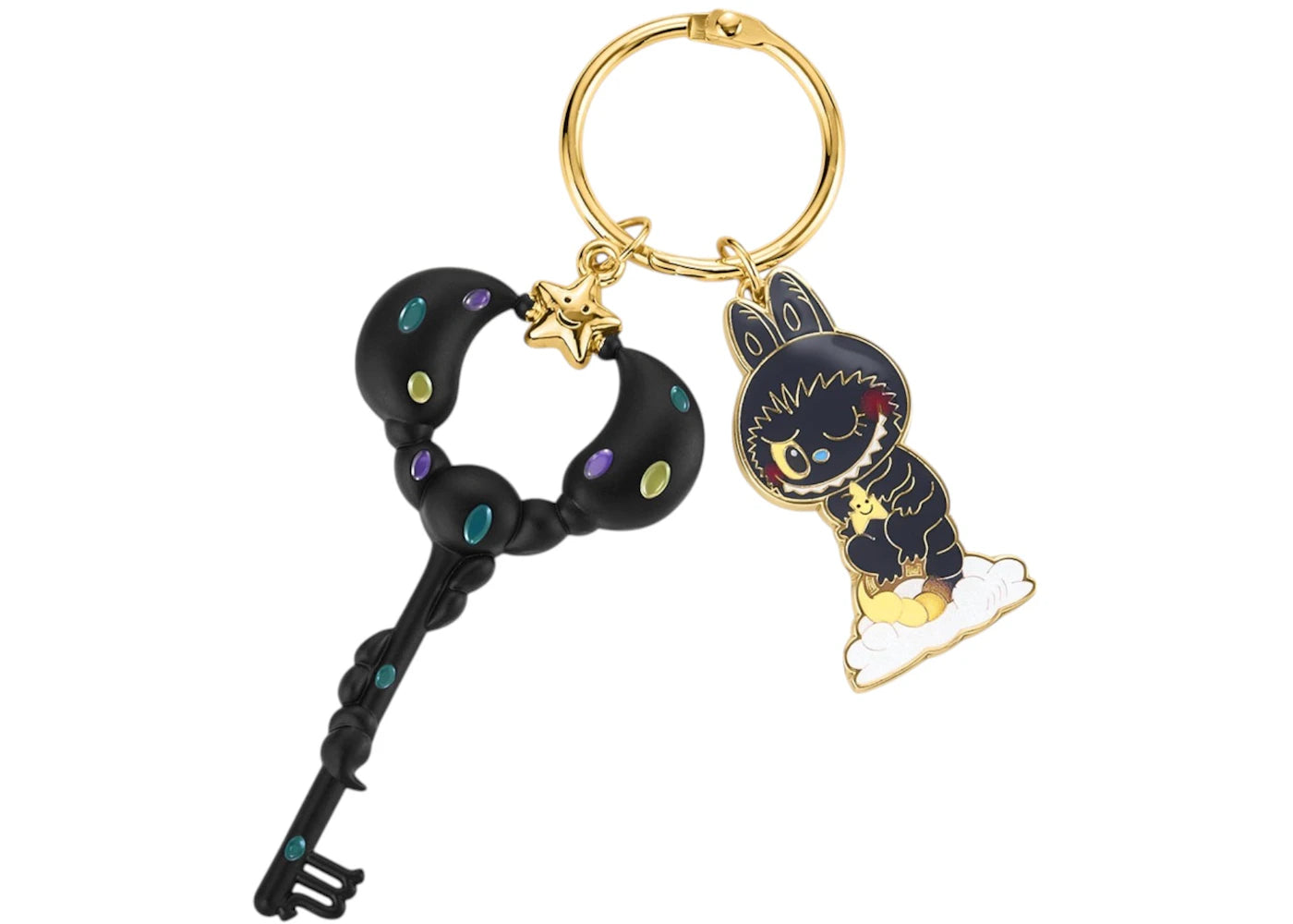 Pop Mart The Monsters Labubu Constellation Series Scorpio Key Pendant