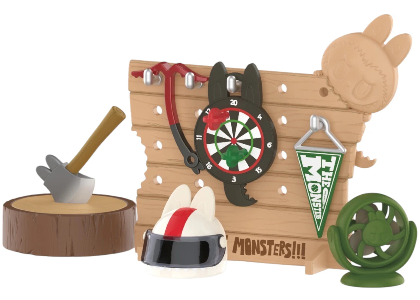 Pop Mart The Monsters Labubu Home of Elves Series Tool Corner Figure