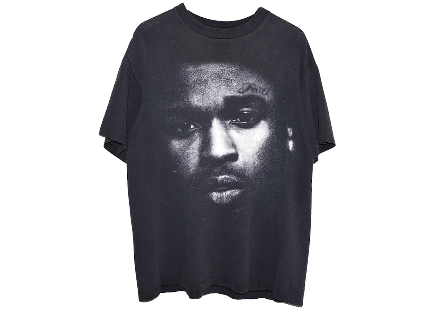 Pop Smoke Faith Vintage T-shirt Black