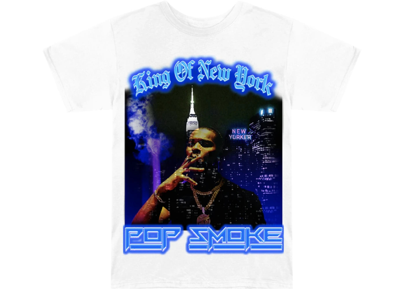 Pop Smoke King of New York T-Shirt White