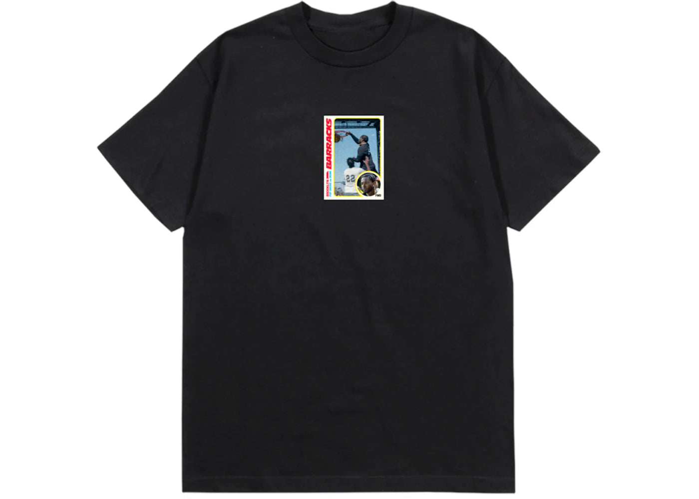 Pop Smoke Trading Card T-shirt Black