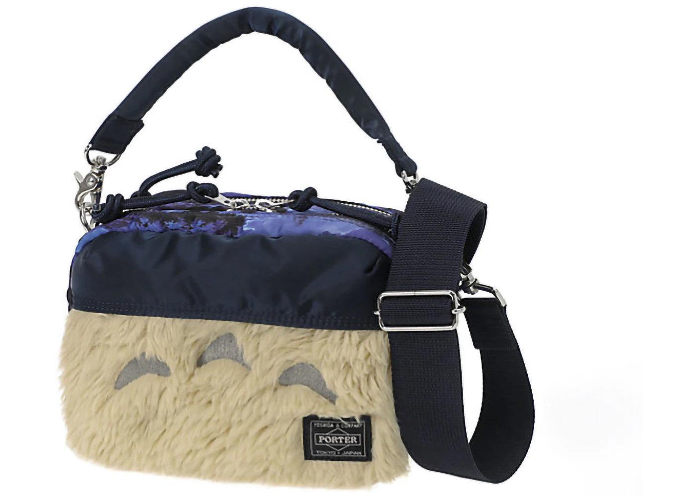 Porter x My Neighbor Totoro 2 Way Shoulder Bag Navy
