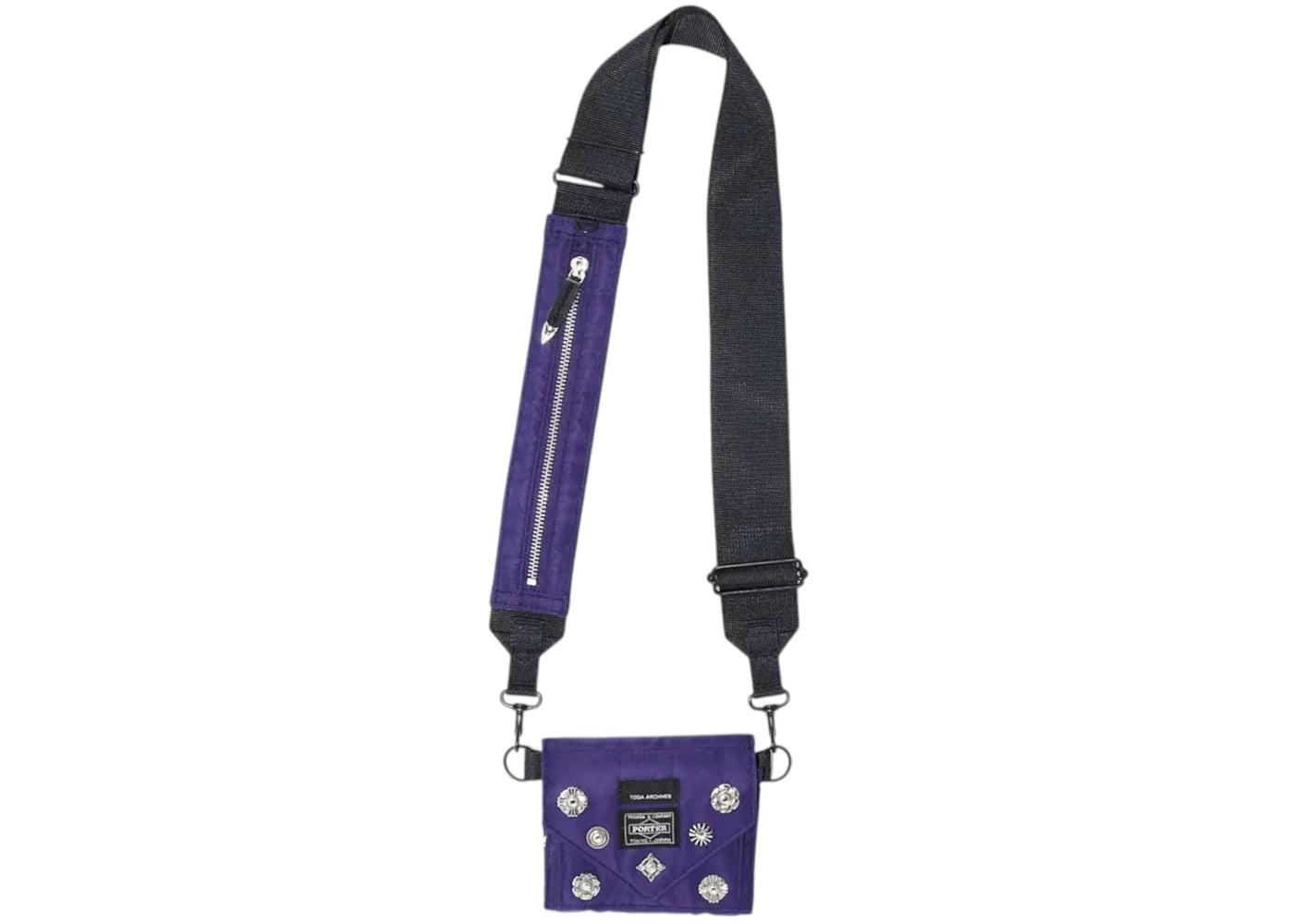 Porter x Toga Shoulder Wallet Purple (Toga Stores Exclusive)
