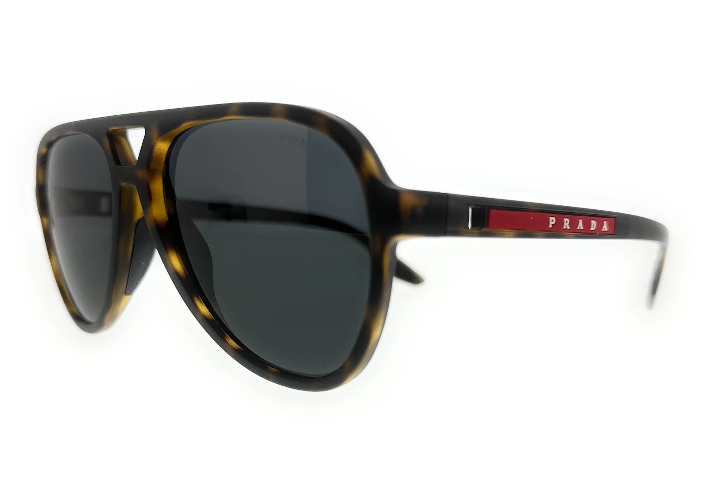 Prada Aviator Sunglasses Matte Havana (0PS 06WS 58106F)