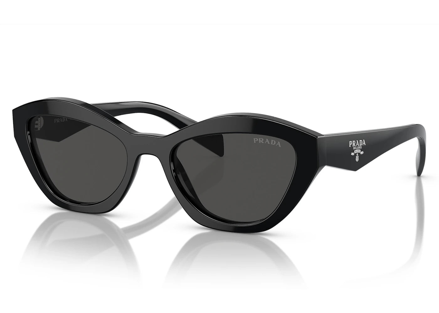 Prada Butterfly Sunglasses Black/Dark Grey (PRA02S)