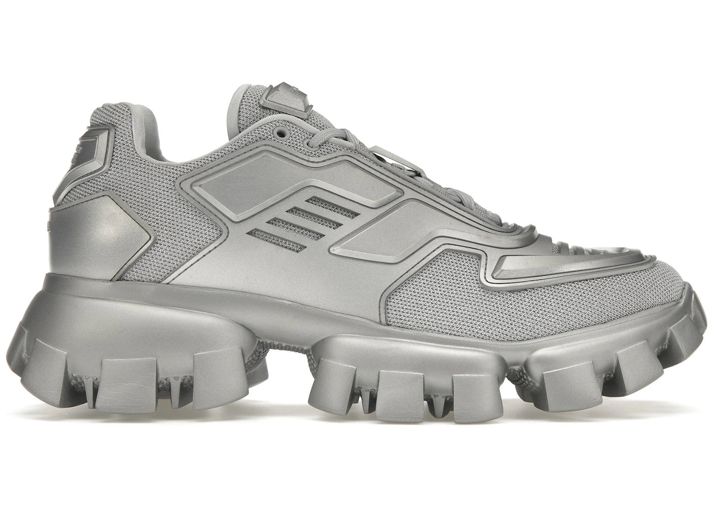 Prada Cloudbust Thunder Technical Fabric Silver