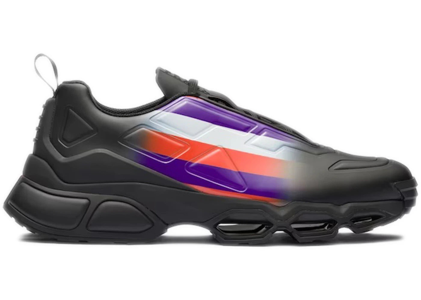 Prada Collision Cross Sneaker Black Violet