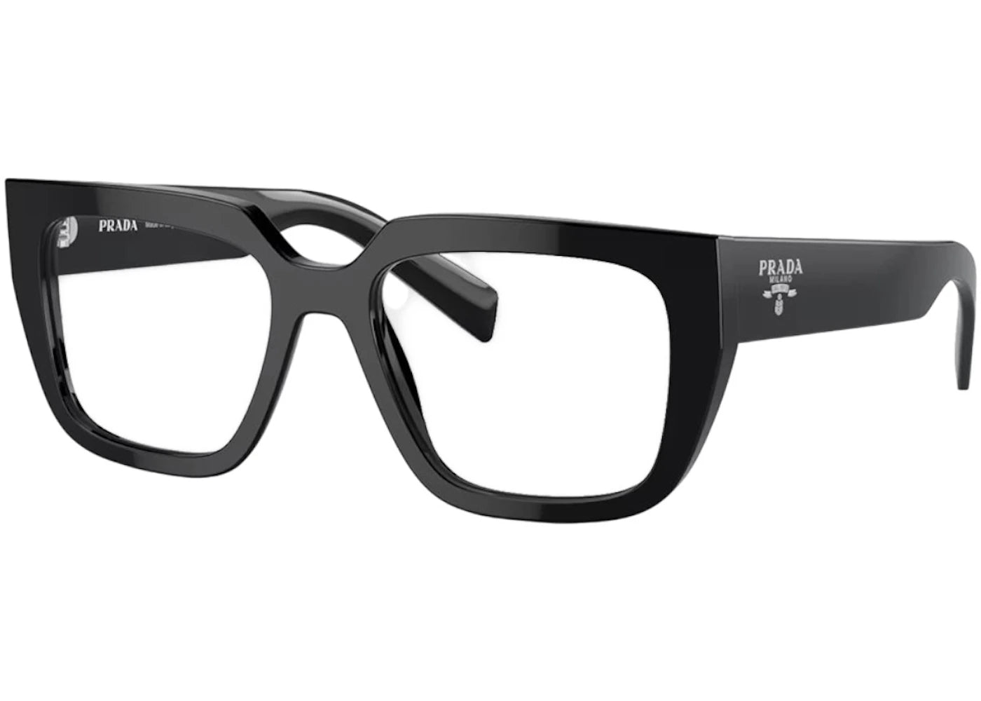 Prada Geometric Sunglasses Black (PR_A03V_16K1O1_50mm)