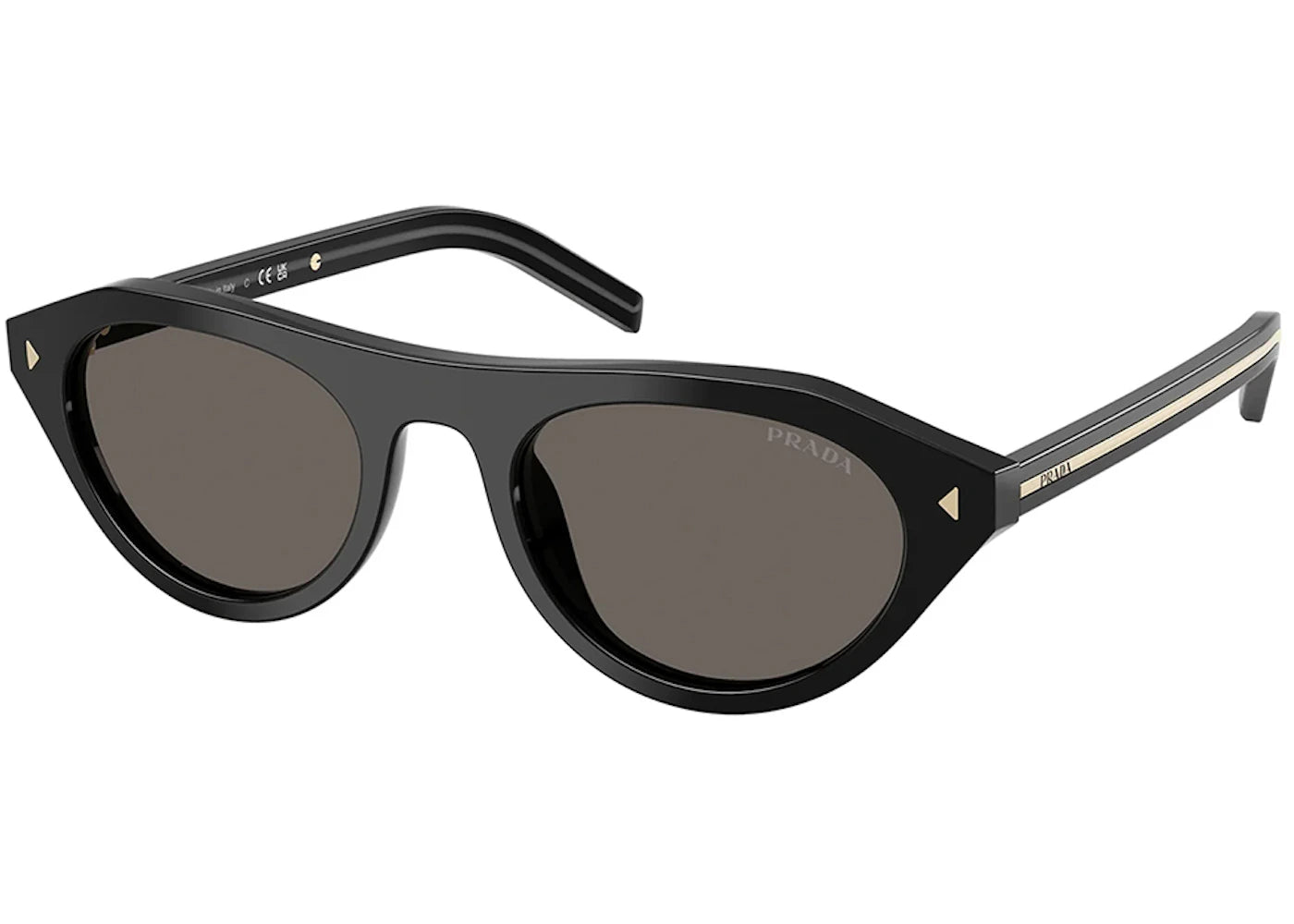 Prada Irregular Sunglasses Black (PR_B15S_16K731_51mm)