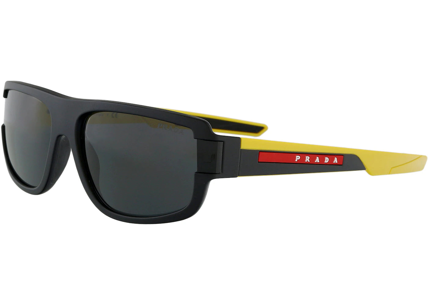 Prada Linea Rossa Aviator Sunglasses Matte Black (0PS 03WS 08W06F66)