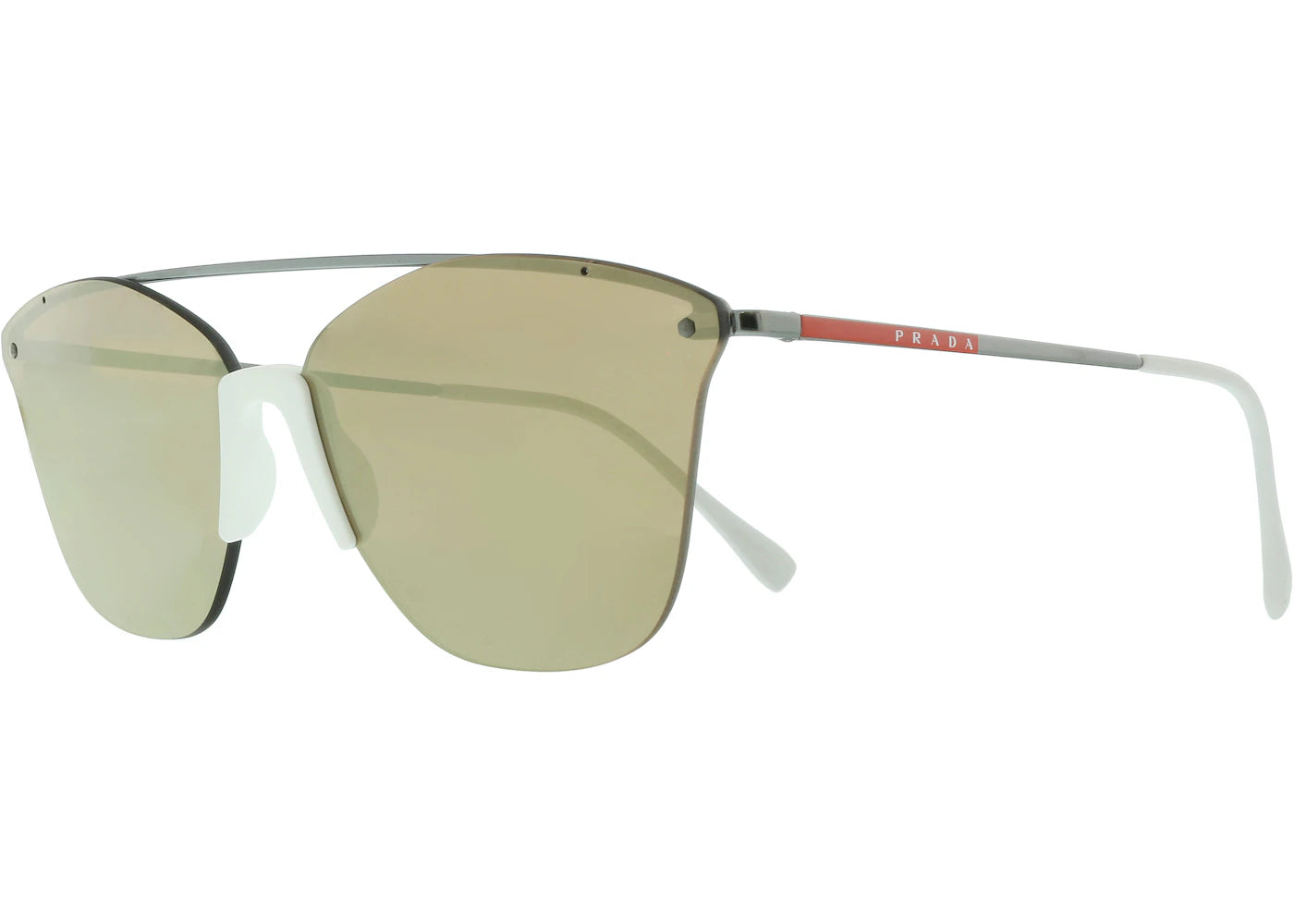 Prada Linea Rossa Sunglasses Ruthenium (0PS 52US 371HD0 Lifestyle)