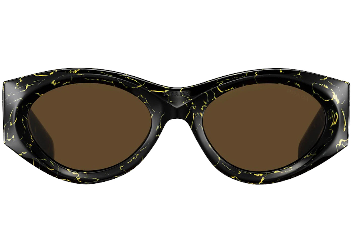 Prada Oval Sunglasses Green (PR20ZSF-19D01T-54)