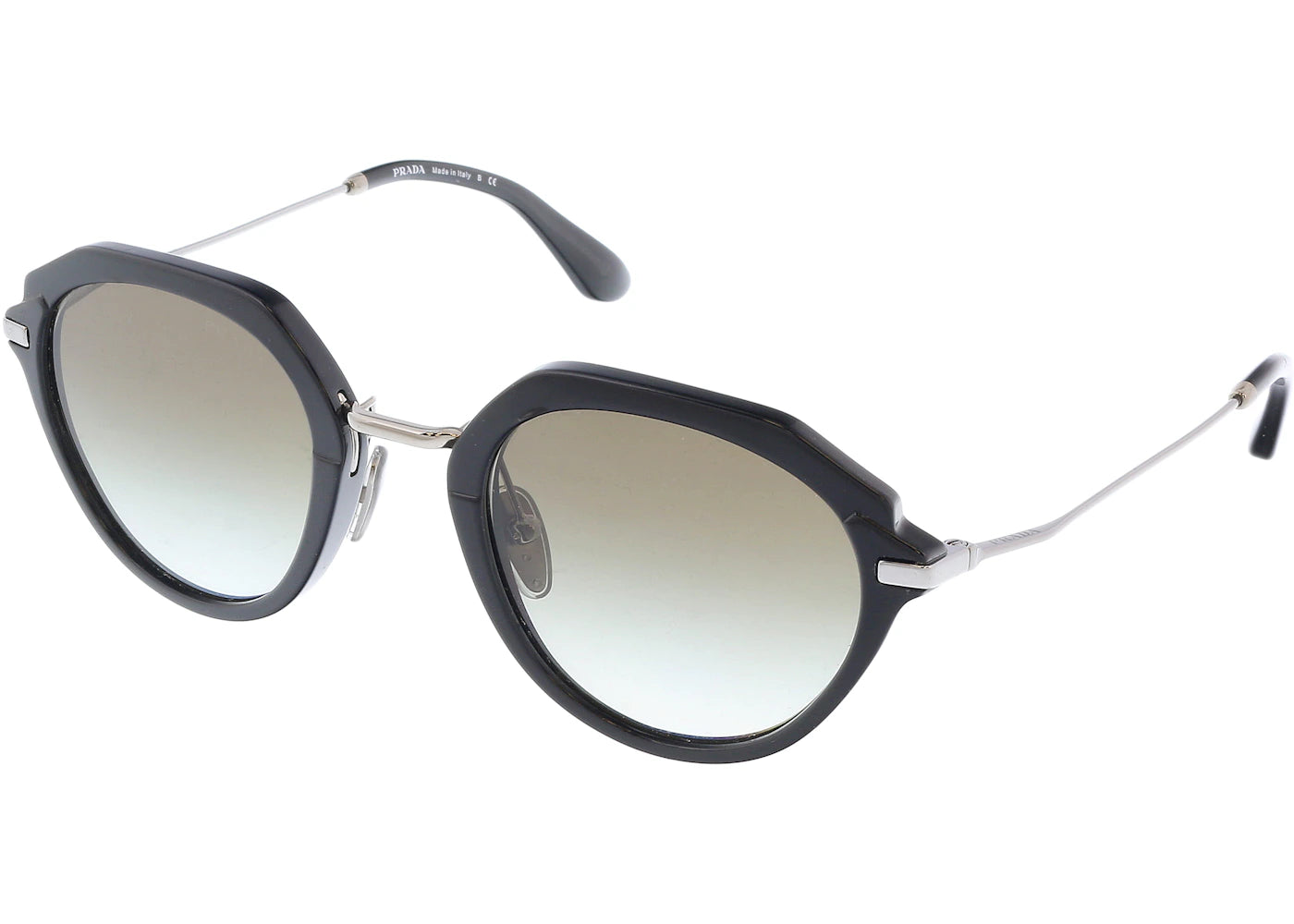 Prada Phantos Sunglasses Black (0PR 05YS 1AB 0A7)