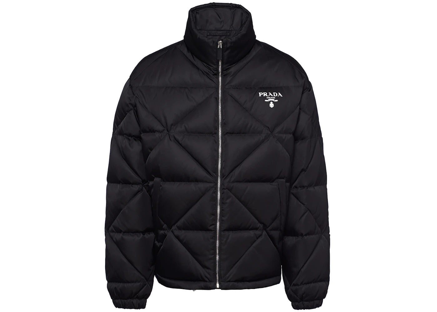 Prada Re-Nylon Down Jacket Black
