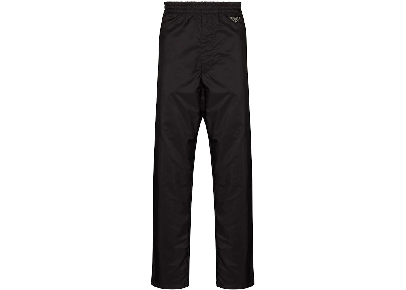 Prada Re-Nylon Straight Leg Track Pants Black