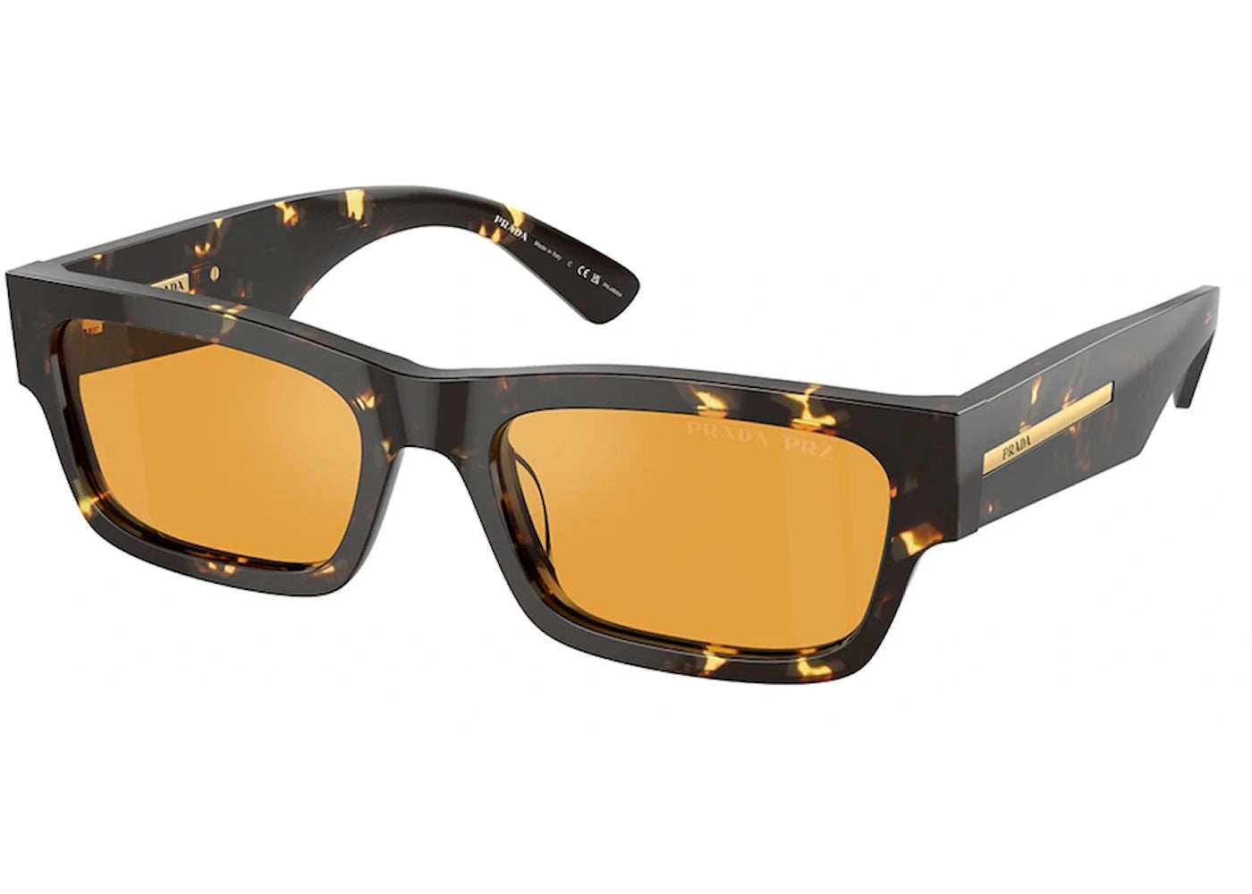 Prada Rectangle Sunglasses Havana Black (PR_A03S_16O20C)