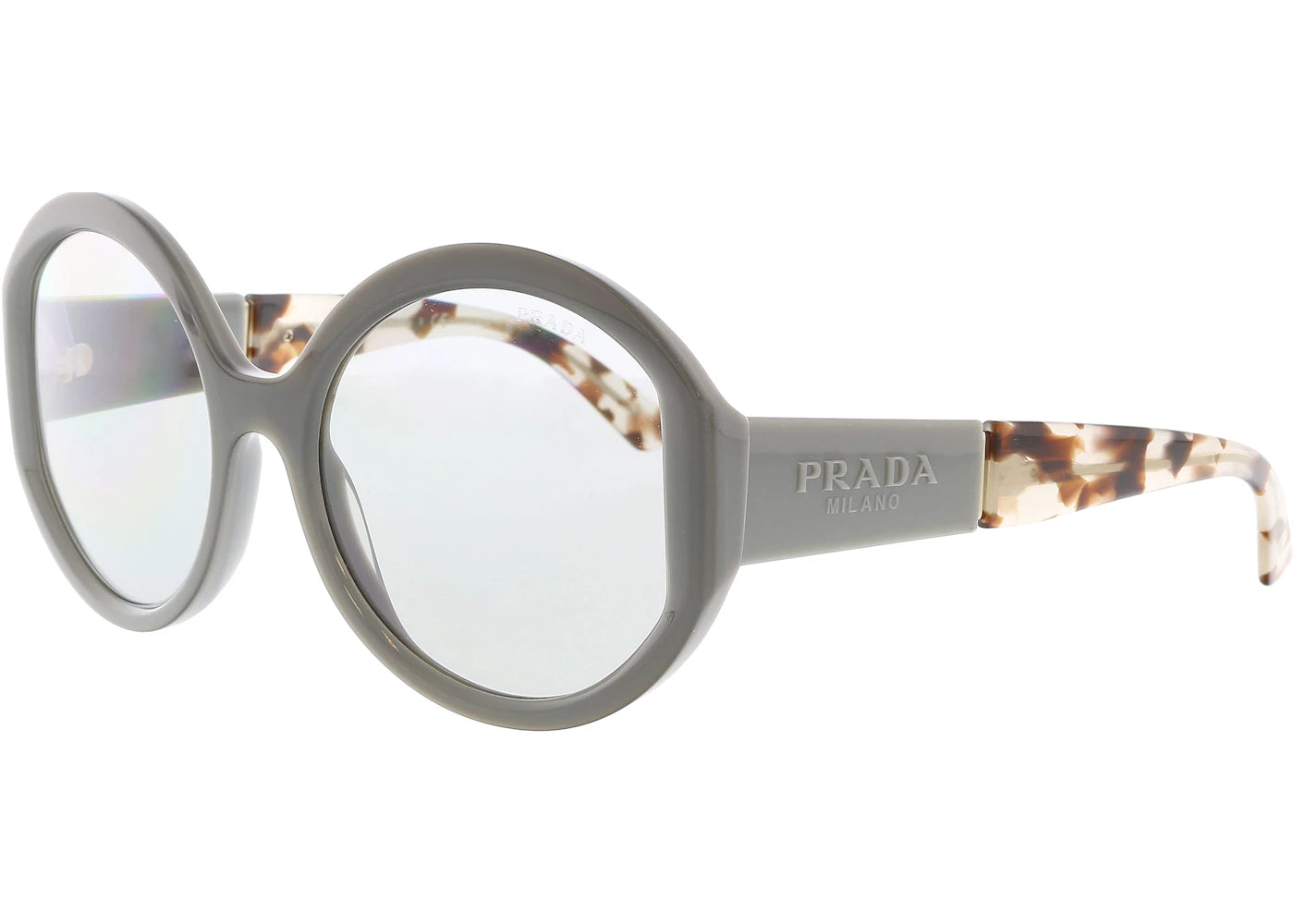 Prada Rectangular Sunglasses Light Grey (0PR 22XS 08G06D55)