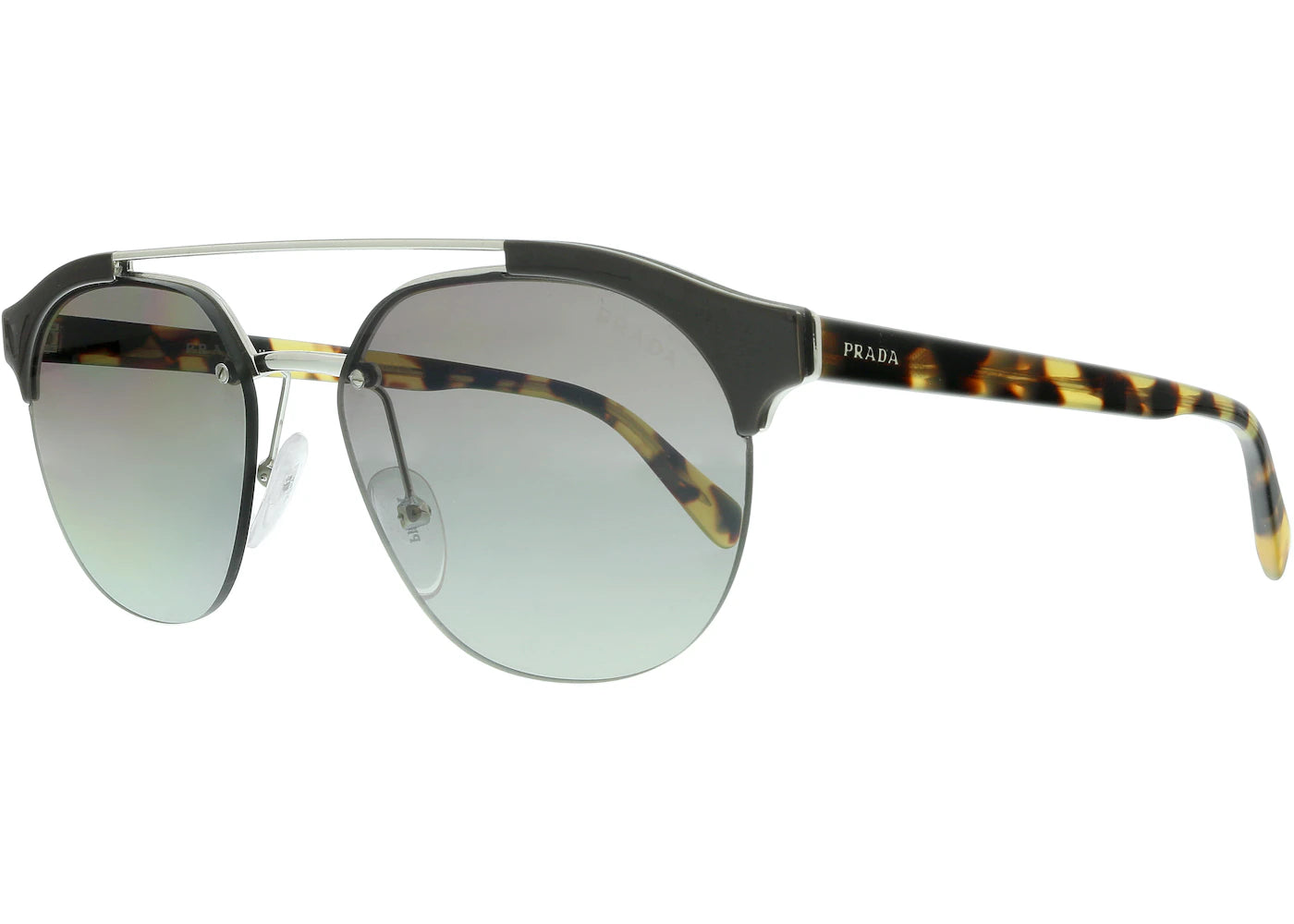 Prada Round Sunglasses Grey/Silver (0PR 51VS 4135O0)