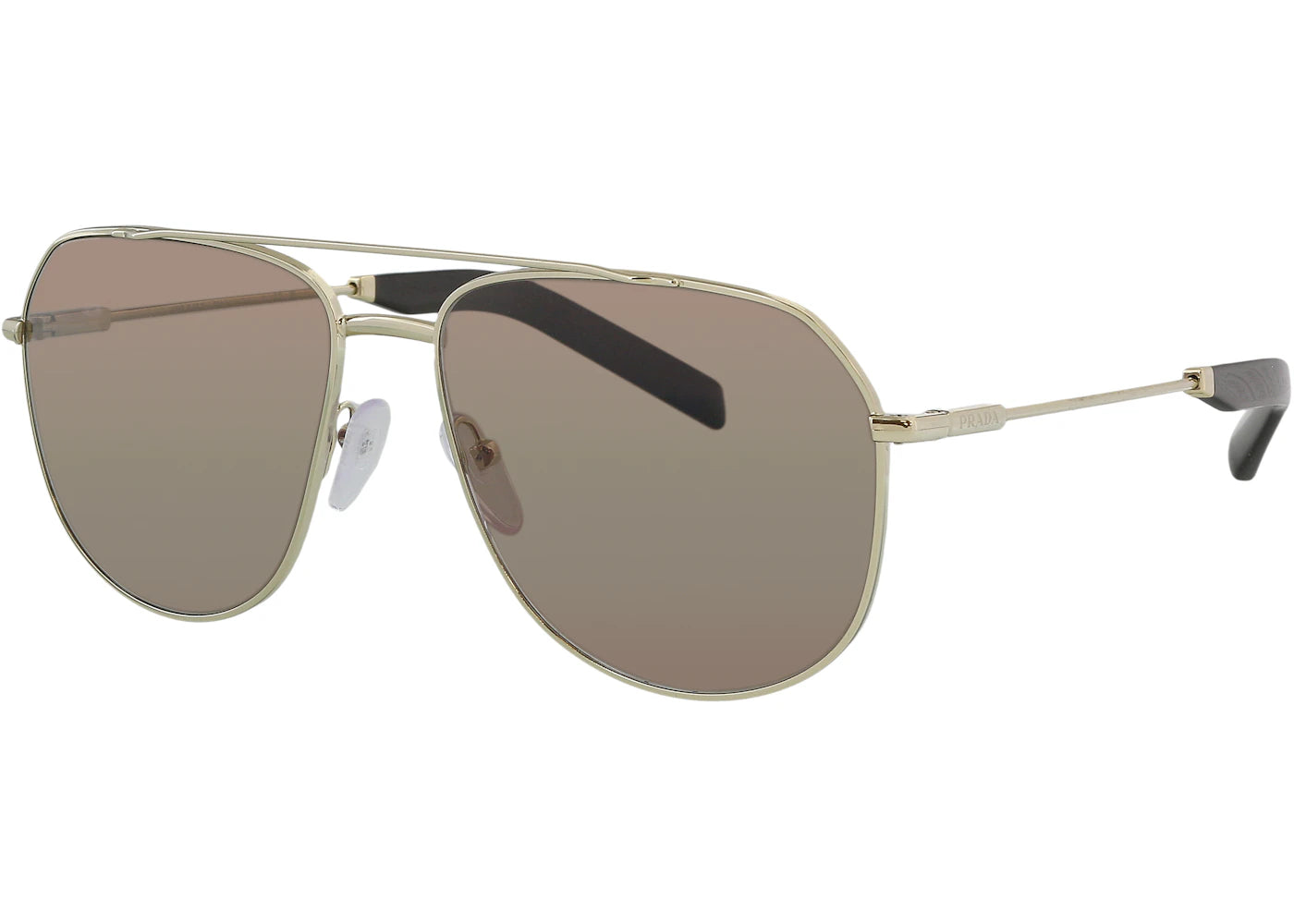 Prada Square Sunglasses Pale Gold (0PR 59WS ZVN05D60)